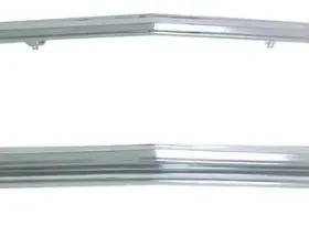 AMD Grille Shell - with Headlamp Bezels - Chrome Steel Chevrolet C/K | Blazer | Suburban 1971-1972
