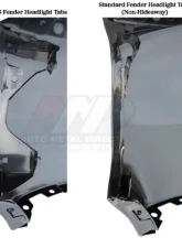 AMD RH Front Fender Chevrolet Camaro 1967                                     - 200-3567-R - Image 5