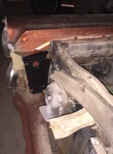 AMD LH Grille Support Brace Ford Fairlane 1966                                     - 202-8466-L - Image 3