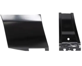 AMD LH Front Fender Lower Rear Repair Panel with Brace Plymouth Barracuda 1970-1974