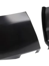 AMD LH Front Fender Lower Rear Repair Panel with Brace Plymouth Barracuda 1970-1974                                     - 205-1570-L - Image 2