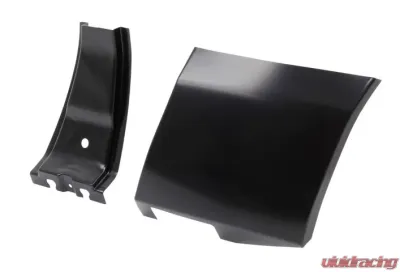 AMD RH Front Fender Lower Rear Repair Panel with Brace Plymouth Barracuda 1970-1974 - 205-1570-R