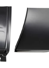 AMD LH Front Fender Lower Rear Repair Panel with Brace Dodge Dart | Demon 1967-1976                                     - 205-2067-L - Image 2