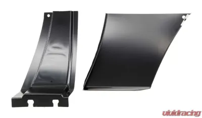 AMD LH Front Fender Lower Rear Repair Panel with Brace Dodge Dart | Demon 1967-1976 - 205-2067-L