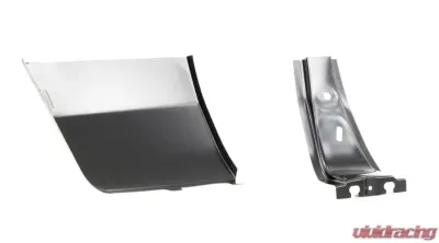 AMD RH Front Fender Lower Rear Repair Panel with Brace Dodge Charger 1968-1970 - 205-2668-R