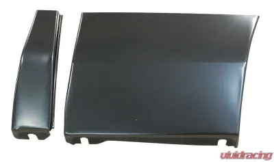 AMD RH Front Fender Lower Rear Repair Panel with Brace Chevrolet Camaro 1969 - 205-3569-R