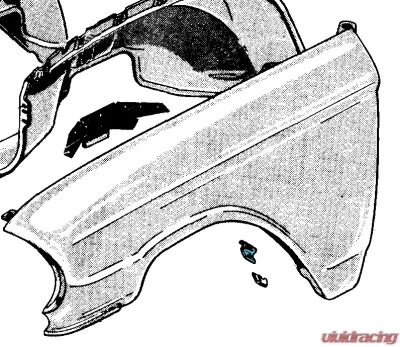 AMD Front Fender to Inner Fender Bracket Ford Galaxie 1963 - 220-8963-1
