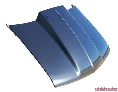 AMD 4 Inches Raised Straight Cowl Hood Chevrolet S10 | GMC S15 | Sonoma 1994-2004 - 300-4194-4
