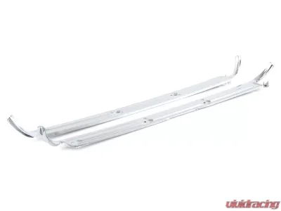 AMD Chrome Door Sill Plates without Bowtie Logo Chevrolet Blazer | C/K | GMC Suburban 1967-1972 - 445-4067-P