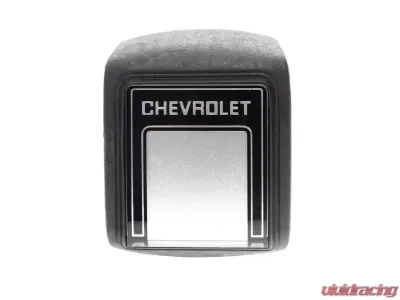 AMD Black/Silver for Deluxe Steering Wheel Horn Button Chevrolet Blazer | C/K | Suburban 1978-1991 - 459-4078-1