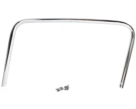 AMD LH Chrome Inner Door Trim Panel Chevrolet | GMC Truck 1955-1959