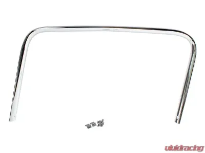 AMD LH Chrome Inner Door Trim Panel Chevrolet | GMC Truck 1955-1959 - 542-4055-CL