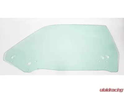 AMD LH Green Tint Door Glass Dodge Challenger | Plymouth Barracuda 1970-1974 - 550-1570-TL