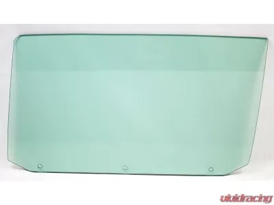 AMD LH Green Tint Door Glass with 3 Holes Buick Skylark | Chevrolet Chevelle | Pontiac GTO 1965 - 550-3464-3TL