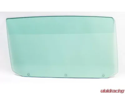 AMD RH Green Tint Door Glass with 3 Holes Buick Skylark | Chevrolet Chevelle | Pontiac LeMans 1965 - 550-3464-3TVR