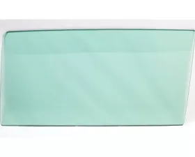 AMD LH Green Tint Door Glass Buick Skylark | Chevrolet Malibu | Pontiac GTO 1964