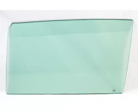 AMD LH Green Tint Door Glass Buick Skylark | Chevrolet Chevelle | Pontiac GTO 1968