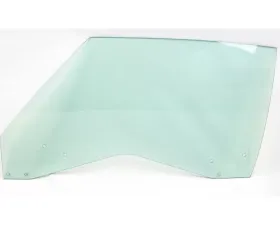 AMD LH Green Tint Door Glass Buick Skylark | Chevrolet Chevelle | Pontiac GTO 1969