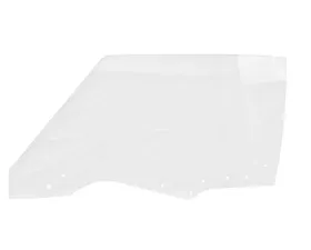 AMD LH Clear Door Glass with 8 Holes Buick Skylark | Chevrolet Chevelle | Pontiac GTO 1970-1972