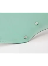 AMD LH Green Tint Door Glass with 8 Holes Buick Skylark | Chevrolet Chevelle | Pontiac GTO 1970-1972                                     - 550-3470-8TL - Image 3