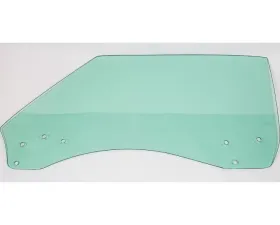 AMD LH Green Tint Door Glass Chevrolet Camaro | Pontiac Firebird 1968-1969