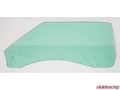 AMD LH Green Tint Door Glass Chevrolet Camaro | Pontiac Firebird 1968-1969 - 550-3568-TL