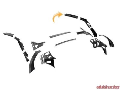 AMD Clear Back Glass Dodge Charger 1968-1970 - 660-2668-C