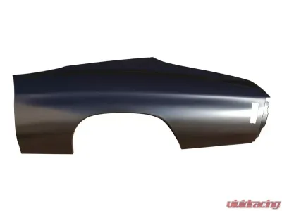 AMD LH Quarter Panel Skin without Door Jamb Chevrolet Chevelle | Malibu 1970-1972 - 709-3470-L