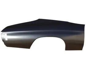 AMD RH Quarter Panel Skin without Door Jamb Chevrolet Chevelle | Malibu 1970-1972