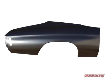 AMD RH Quarter Panel Skin without Door Jamb Chevrolet Chevelle | Malibu 1970-1972 - 709-3470-R