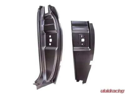 AMD LH Door Jamb Lock Pillar with Reinforcement Ford Fairlane | Mercury Comet | Cyclone 1966-1967 - 750-8466-L