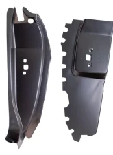 AMD LH Door Jamb Lock Pillar with Reinforcement Ford Fairlane | Torino 1968-1969                                     - 750-8468-L - Image 2