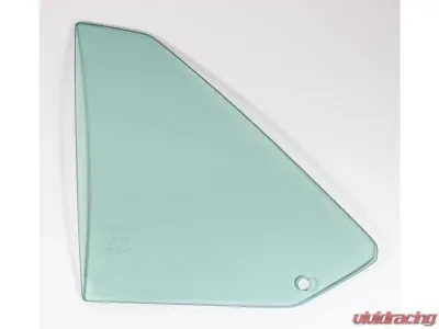 AMD LH Green Tint Quarter Glass Plymouth Barracuda 1970-1974 - 795-1570-TL