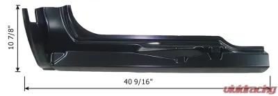 AMD RH 3rd Door Outer Rocker Panel Chevrolet C/K | GMC 1966-19 - 450-4096-3R