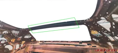 AMD Lower Rear Center Roof Bow Brace Plymouth Barracuda 1970-1974 - 610-1570-1B