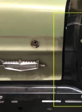 AMD RH Quarter to Taillight Panel Filler Panel Ford Fairlane 1966-1967                                     - 920-8466-R - Image 2