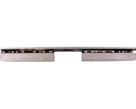 AMD Chrome with Impact Strip Holes Rear Bumper Chevrolet Blazer | GMC Jimmy | Suburban 1981-1991