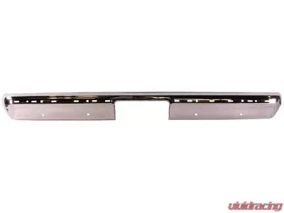 AMD Chrome with Impact Strip Holes Rear Bumper Chevrolet Blazer | GMC Jimmy | Suburban 1981-1991 - 990-4081-2