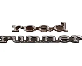 AMD Road Runner Door Emblem Set Plymouth Road Runner 1969