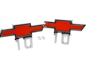 AMD LH/RH Pair Bowtie 10 Front Fender Emblem Chevrolet Suburban | C/K 1967-1968