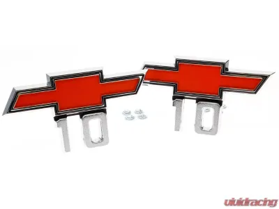 AMD LH/RH Pair Bowtie 10 Front Fender Emblem Chevrolet Suburban | C/K 1967-1968 - 999-4067-21P