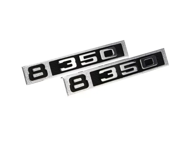 AMD LH/RH Pair 8 350 Front Fender Emblem Chevrolet Blazer | C/K | Suburban 1969-1972 - 999-4069-22P