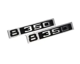 AMD LH/RH Pair 8 350 Front Fender Emblem Chevrolet Blazer | C/K | Suburban 1969-1972