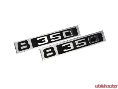 AMD LH/RH Pair 8 350 Front Fender Emblem Chevrolet Blazer | C/K | Suburban 1969-1972 - 999-4069-22P