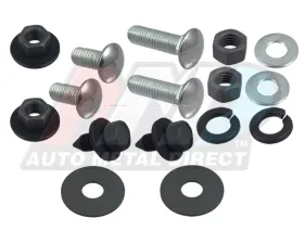 AMD Front Bumper Bolt Set - 16pcs Chevrolet Camaro 1969