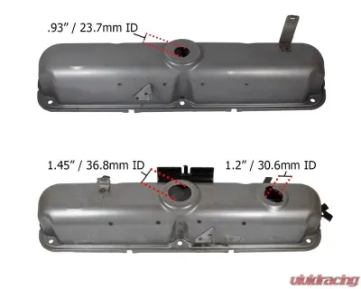 AMD Valve Covers - Pair Dodge | Plymouth 1970-1971 - 335-1070-1PK