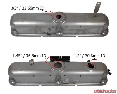 AMD Valve Covers - Pair Dodge | Plymouth 1970 - 335-1070-2PK