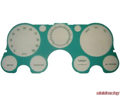 AMD Instrument Lens w/ Gauges Chevrolet | GMC 1967-1972 - 460-4067-31