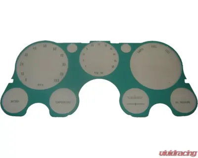AMD Instrument Lens w/ Gauges & Tach Chevrolet | GMC 1967-1972 - 460-4067-32