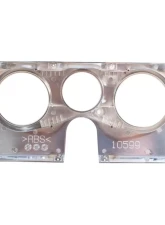 AMD Black|Chrome Dash Bezel w/o Gauges Chevrolet | GMC 1967-1972                                     - 460-4069-3 - Image 2